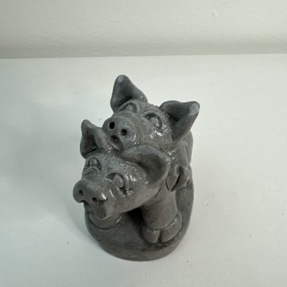Great Northwest Art Mt. St. Helens Figurine - Miniature Pig
